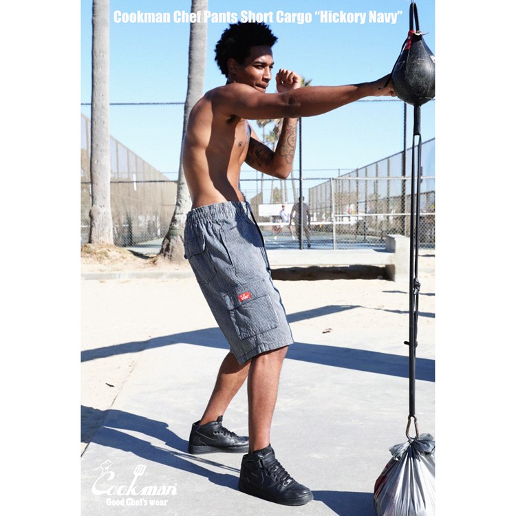 �����եѥ�� Chef Pants Short Cargo Hickory Navy