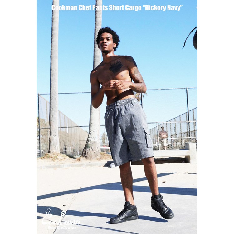 �����եѥ�� Chef Pants Short Cargo Hickory Navy