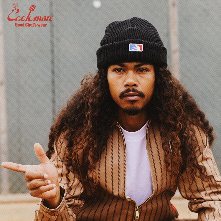 �ӡ��ˡ� Beanie Chef Hat LA Black