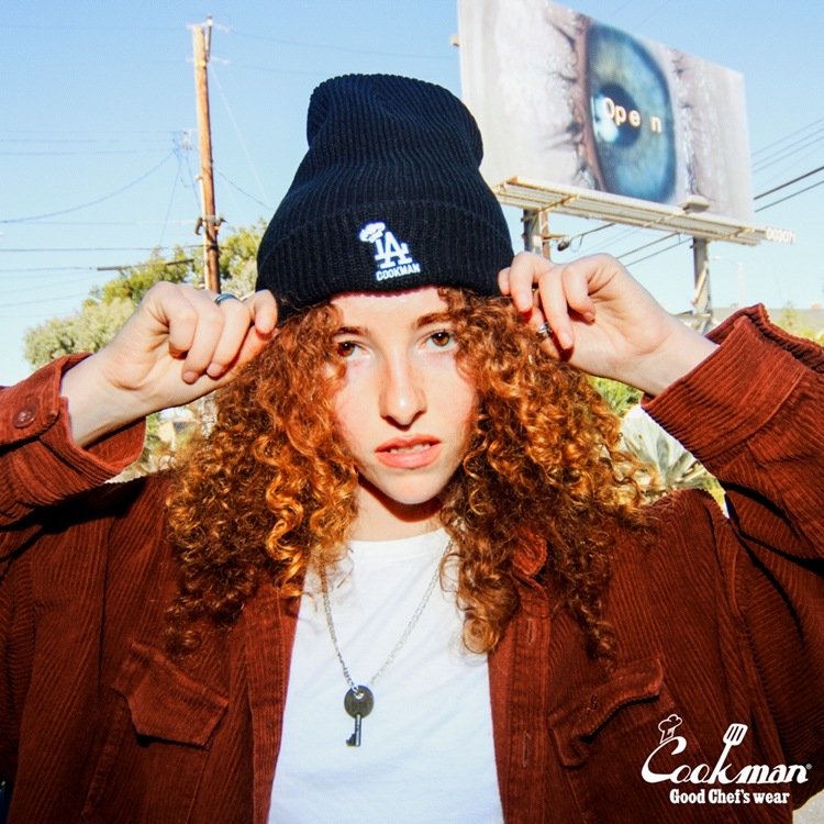 �ӡ��ˡ� Beanie Chef Hat LA Black