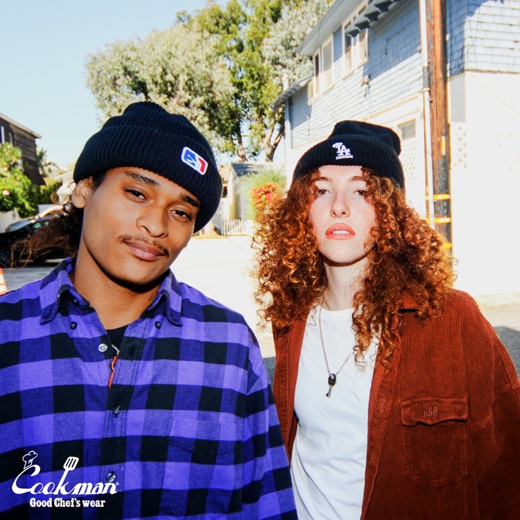 �ӡ��ˡ� Beanie Chef Hat LA Black