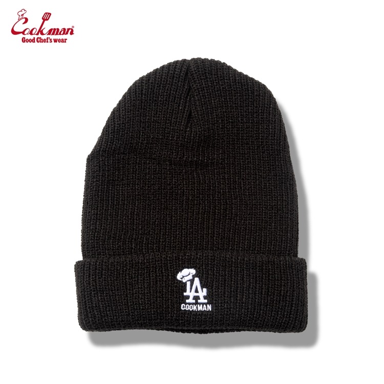 �ӡ��ˡ� Beanie Chef Hat LA Black