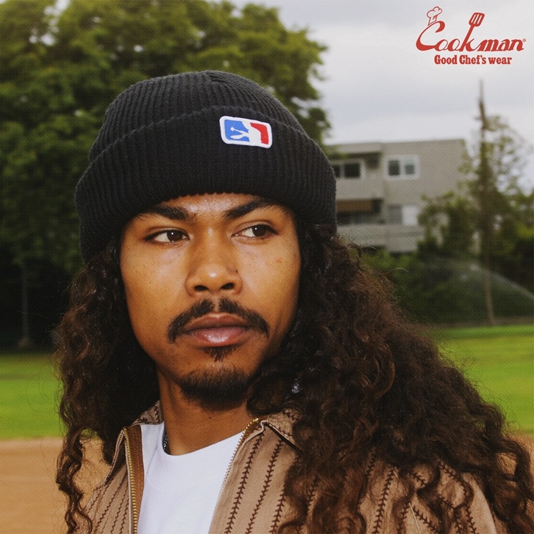 �ӡ��ˡ� Beanie Chef Hat LA Black