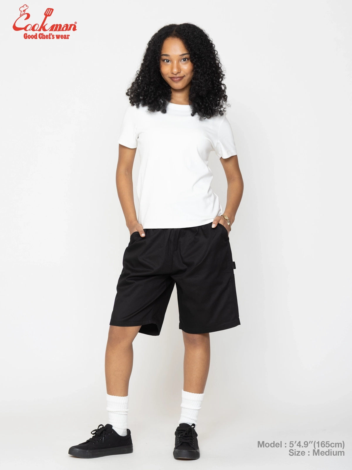 �����ڥ󥿡��ѥ�� Carpenter's Pants Short Heavy twill Black