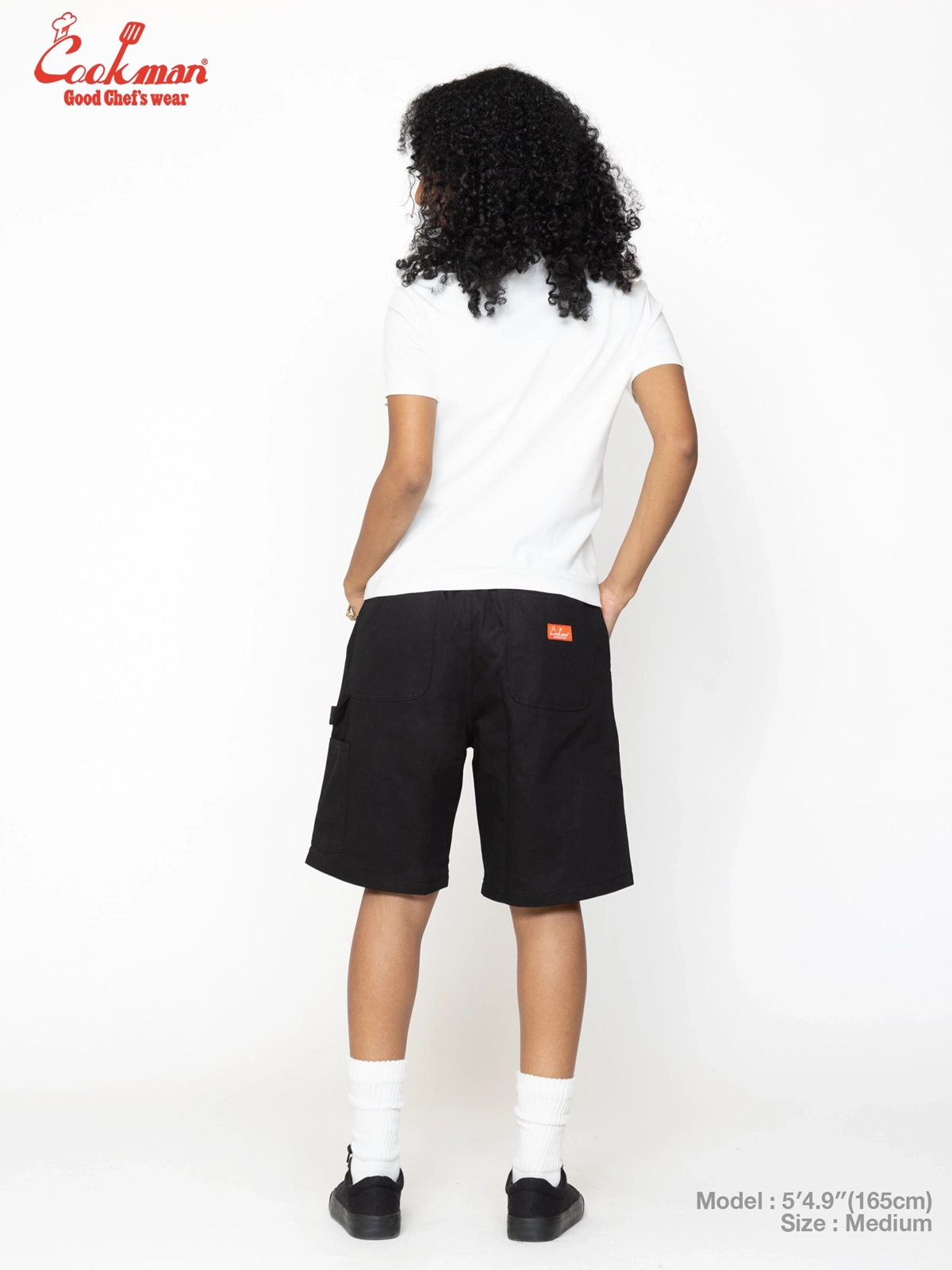 �����ڥ󥿡��ѥ�� Carpenter's Pants Short Heavy twill Black