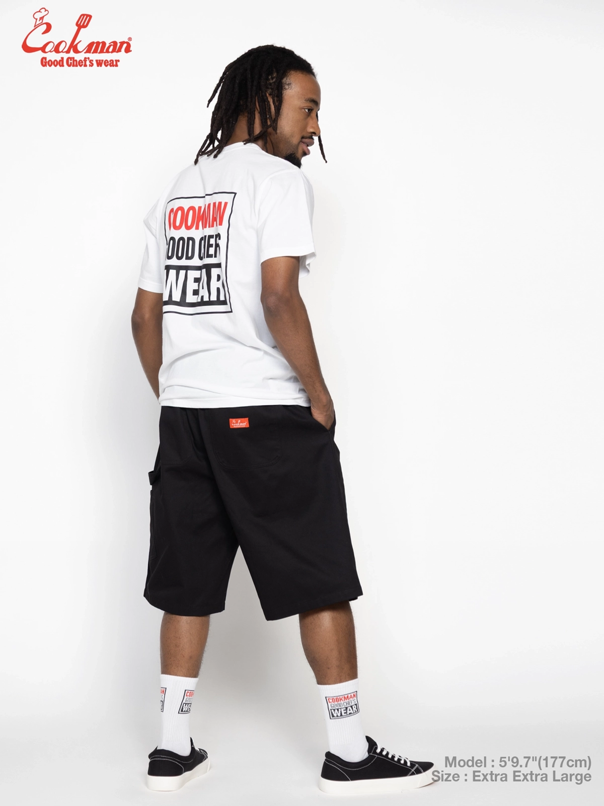 �����ڥ󥿡��ѥ�� Carpenter's Pants Short Heavy twill Black