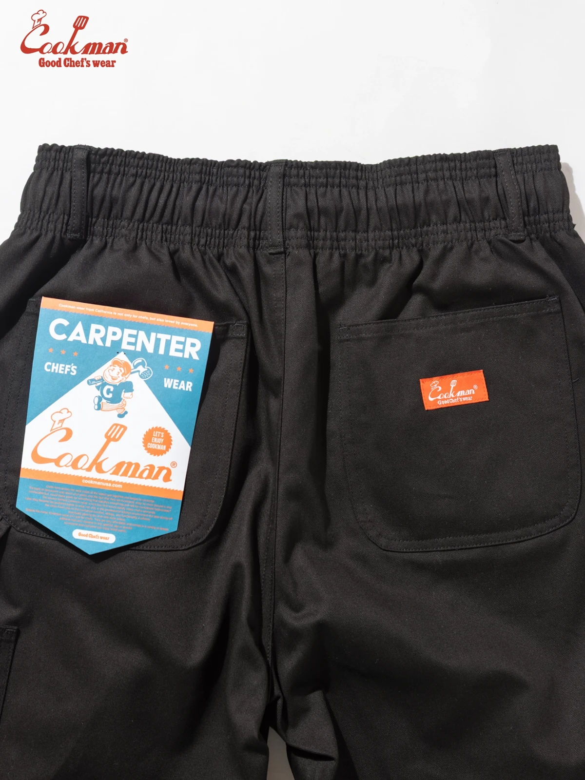�����ڥ󥿡��ѥ�� Carpenter's Pants Short Heavy twill Black