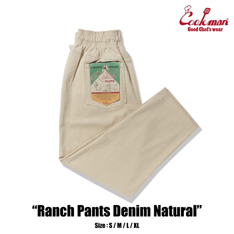 �����ѥ�� Ranch Pants Denim Natural
