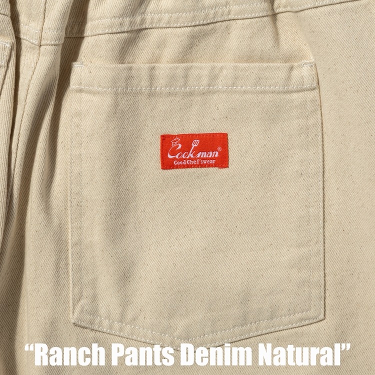 �����ѥ�� Ranch Pants Denim Natural