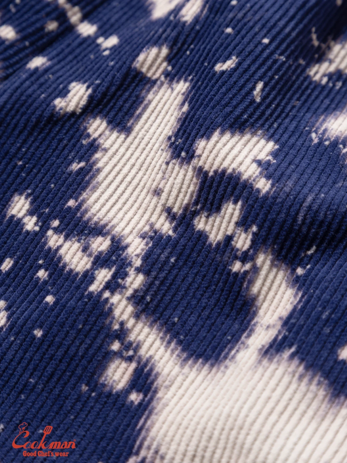 �����եѥ�� Chef Pants Short Corduroy Bleach Navy