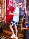 �����եѥ�� Chef Pants Short Corduroy Bleach Navy
