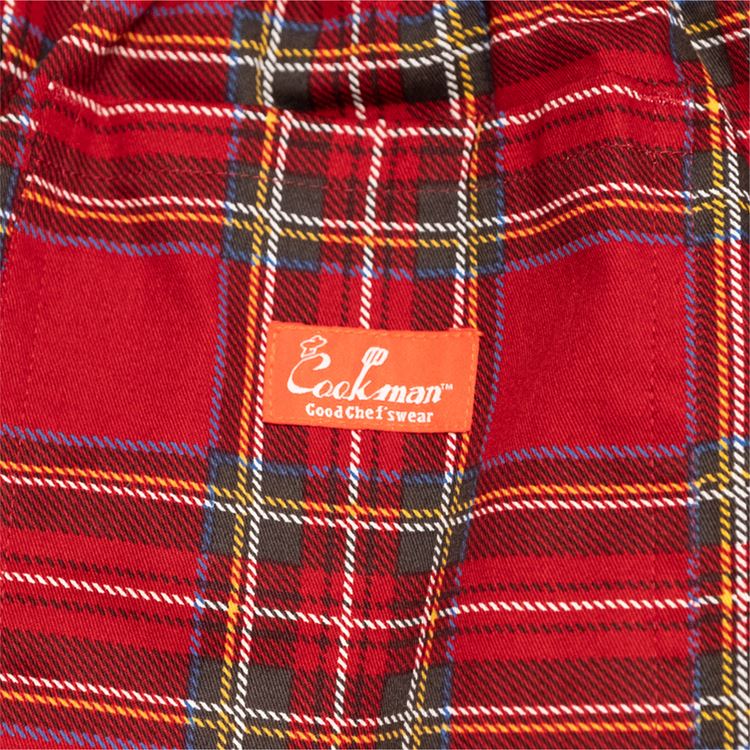 �����եѥ�� Chef Pants Short Tartan Red