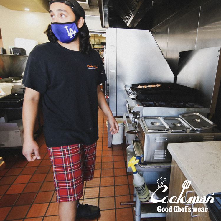 �����եѥ�� Chef Pants Short Tartan Red