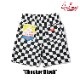 եѥ Chef Pants Short Checker Black
