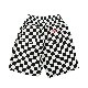 եѥ Chef Pants Short Checker Black