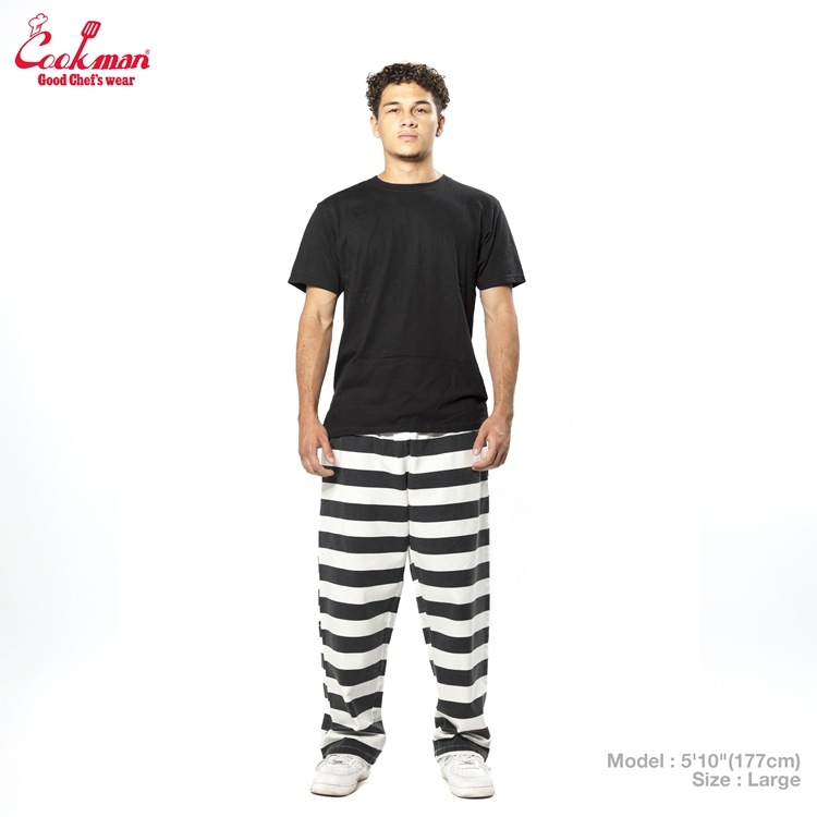 �����եѥ�� Chef Pants Semiwide11oz Washed Duck Canvas Border