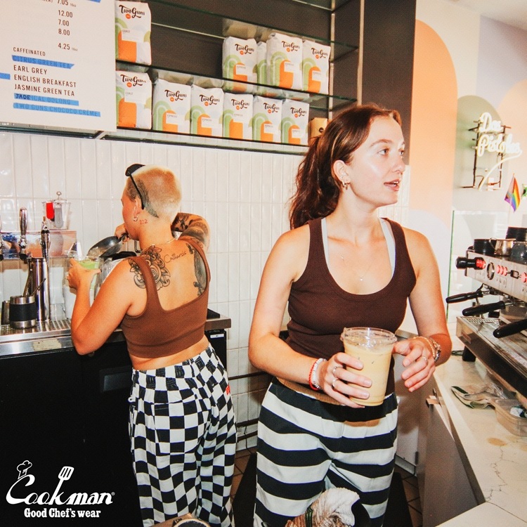 �����եѥ�� Chef Pants Semiwide11oz Washed Duck Canvas Border