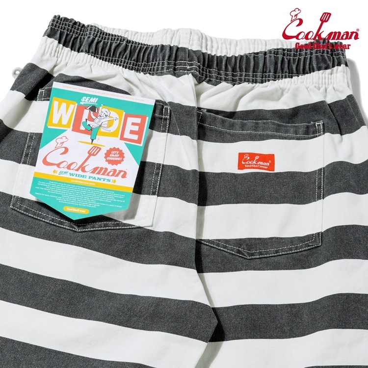 �����եѥ�� Chef Pants Semiwide11oz Washed Duck Canvas Border