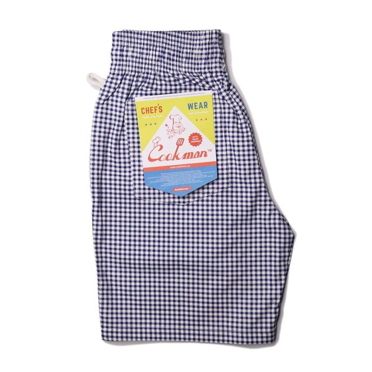 �����եѥ�� Chef Pants Short Gingham