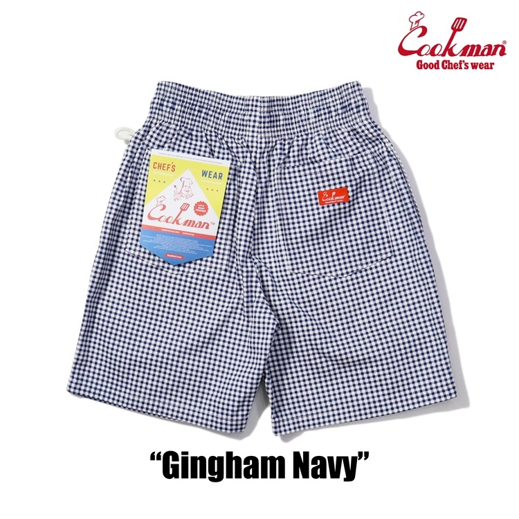 �����եѥ�� Chef Pants Short Gingham