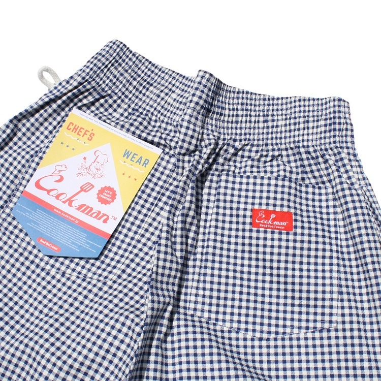 �����եѥ�� Chef Pants Short Gingham