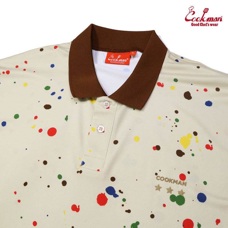 ݥ Polo Shirts Sauce Splash Beige