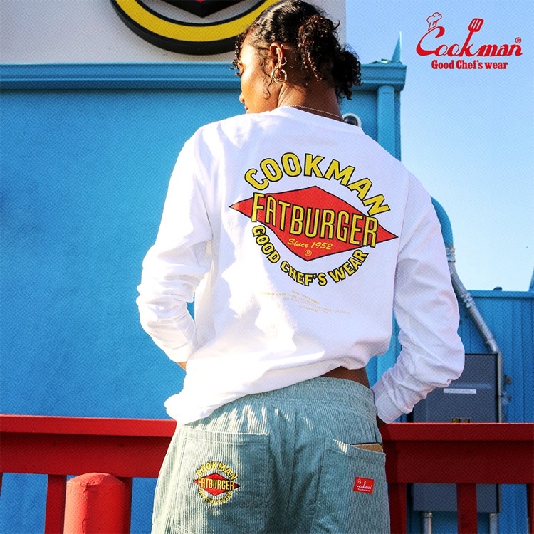 եѥ Chef Pants Semiwide Corduroy FAT Blue