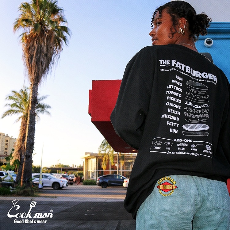 եѥ Chef Pants Semiwide Corduroy FAT Blue