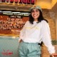 եѥ Chef Pants Semiwide Corduroy FAT Blue