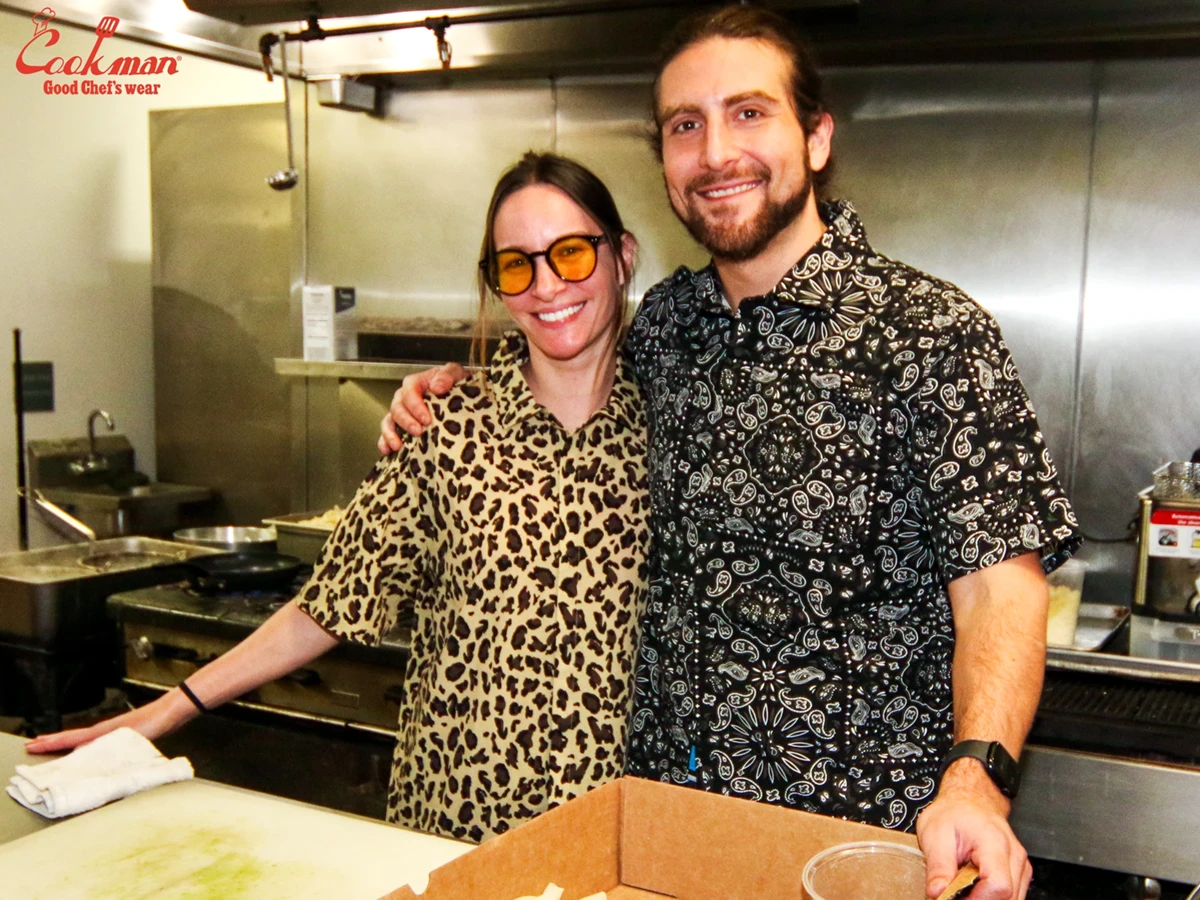 �������� Work Shirts Short Sleeve Light Leopard Beige