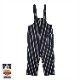 С Fisherman's Bib Overall Stripe Black