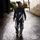 С Fisherman's Bib Overall Stripe Black