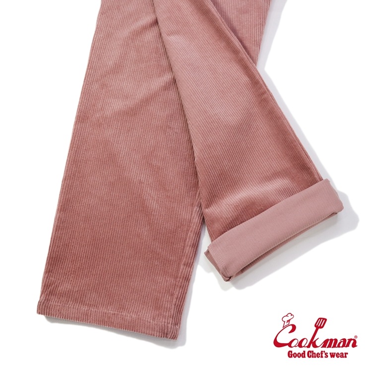�����եѥ�� Chef Pants Semiwide Corduroy FAT Pink