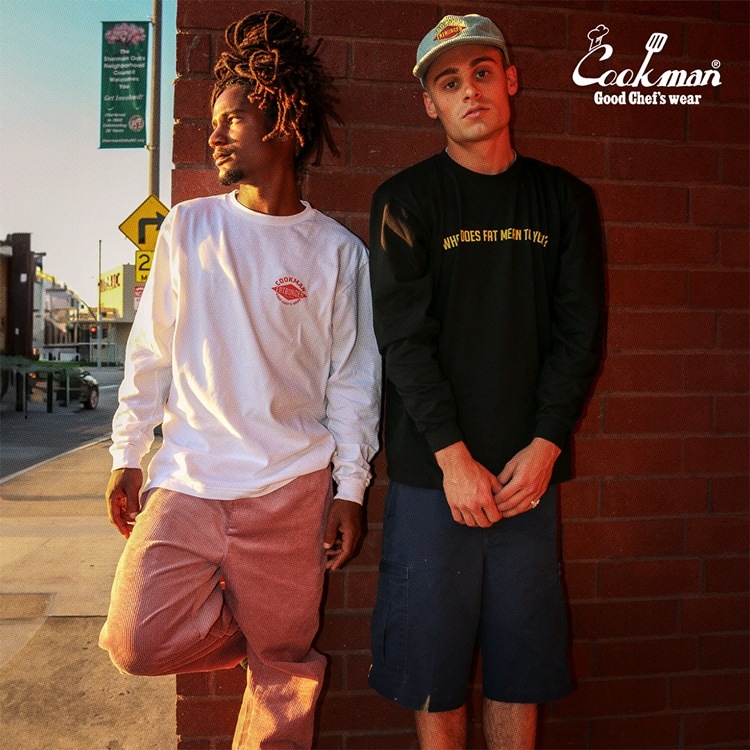 �����եѥ�� Chef Pants Semiwide Corduroy FAT Pink