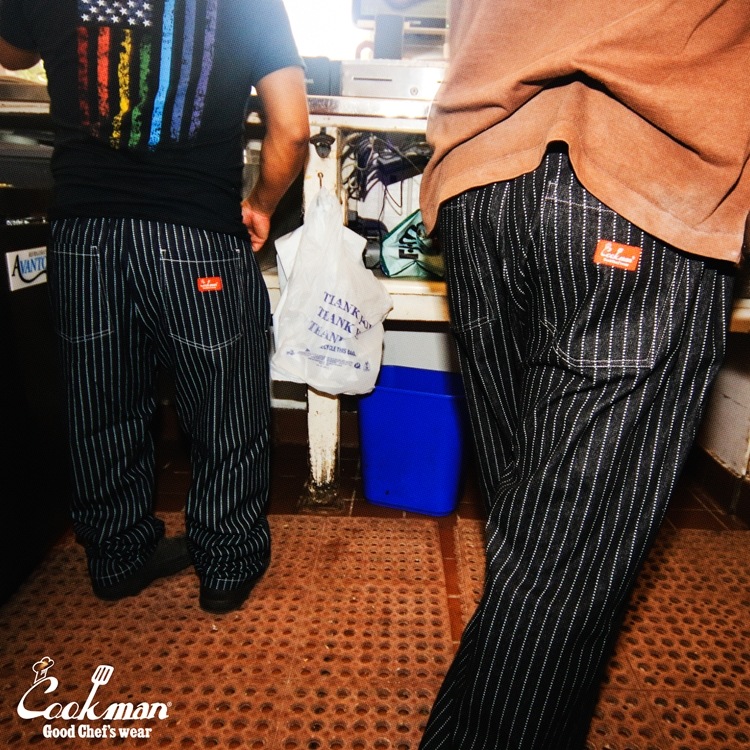 �����եѥ�� Chef Pants Semiwide Wabash Denim Navy