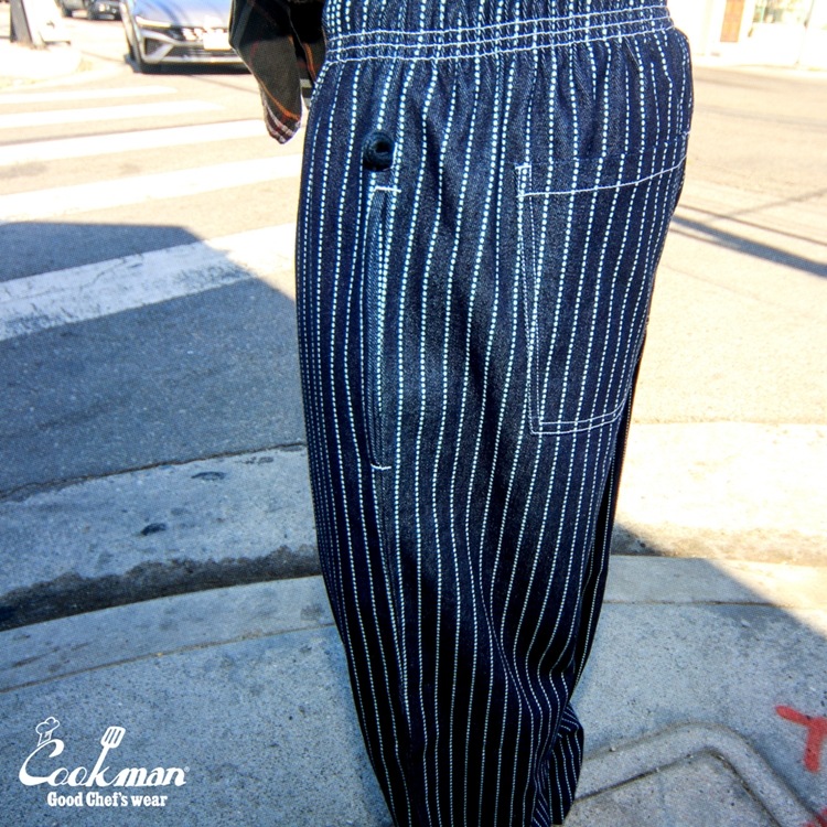 �����եѥ�� Chef Pants Semiwide Wabash Denim Navy