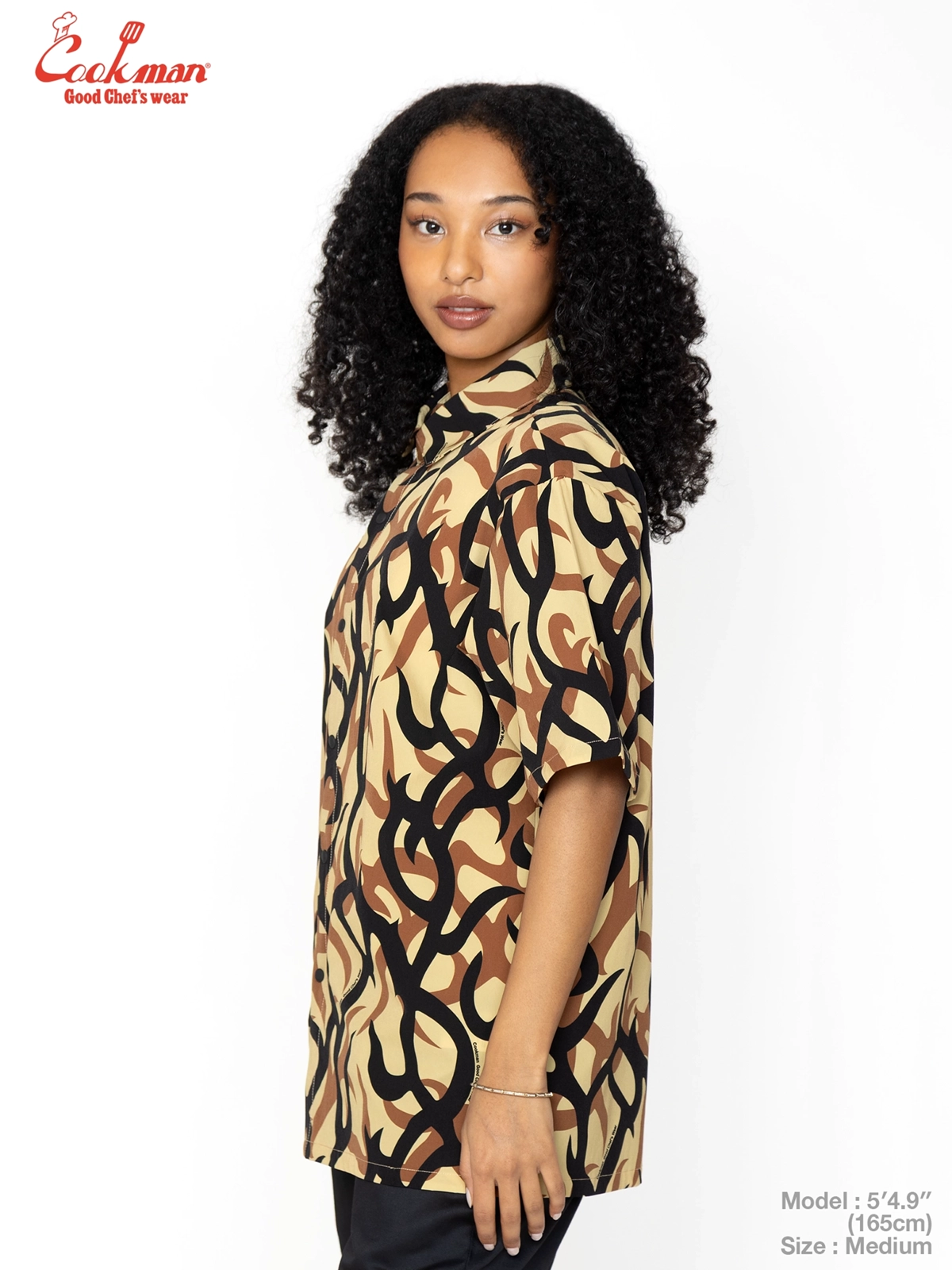 �������� Work Shirts Short Sleeve Light Tribal Camo Beige