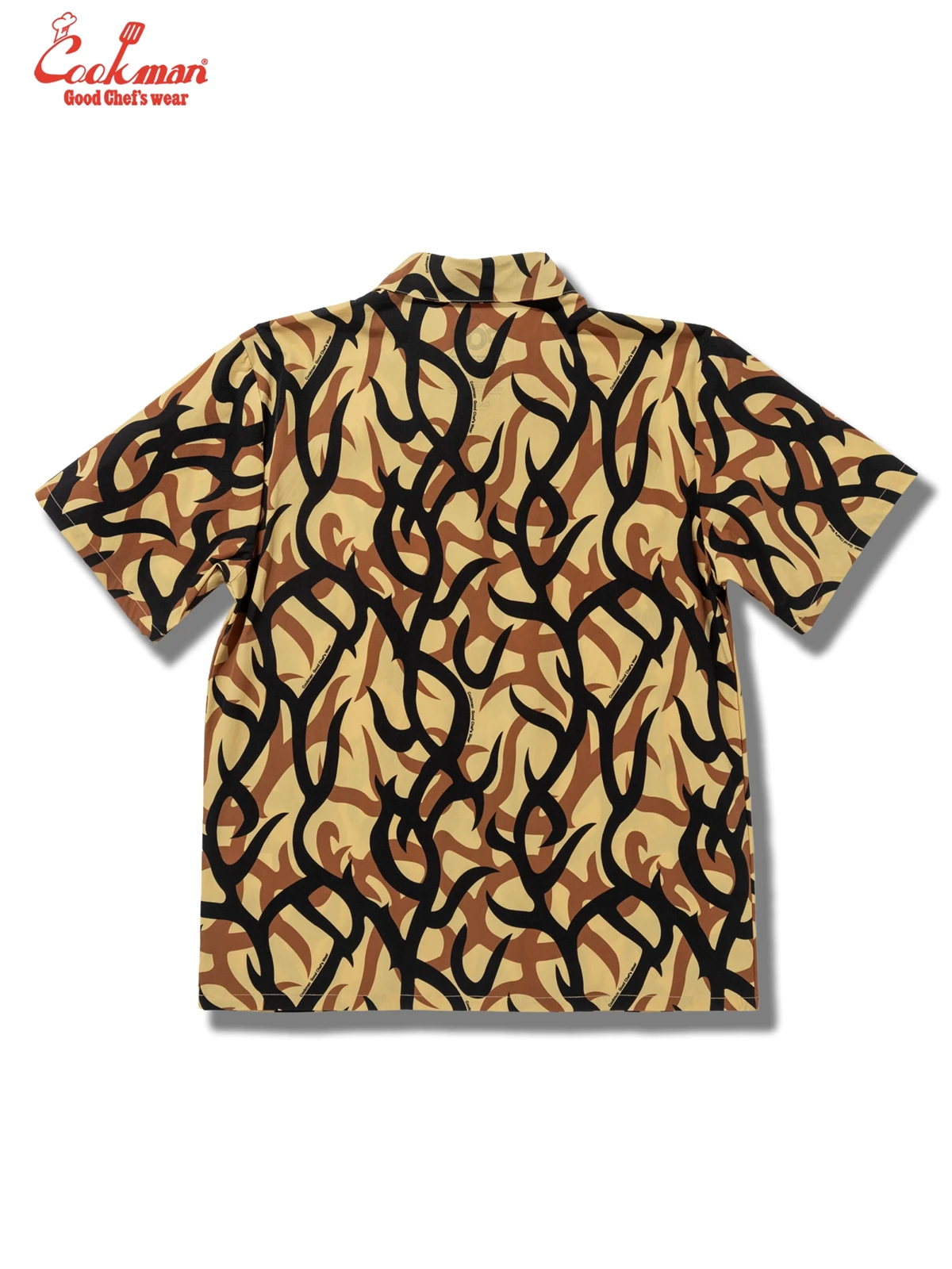�������� Work Shirts Short Sleeve Light Tribal Camo Beige