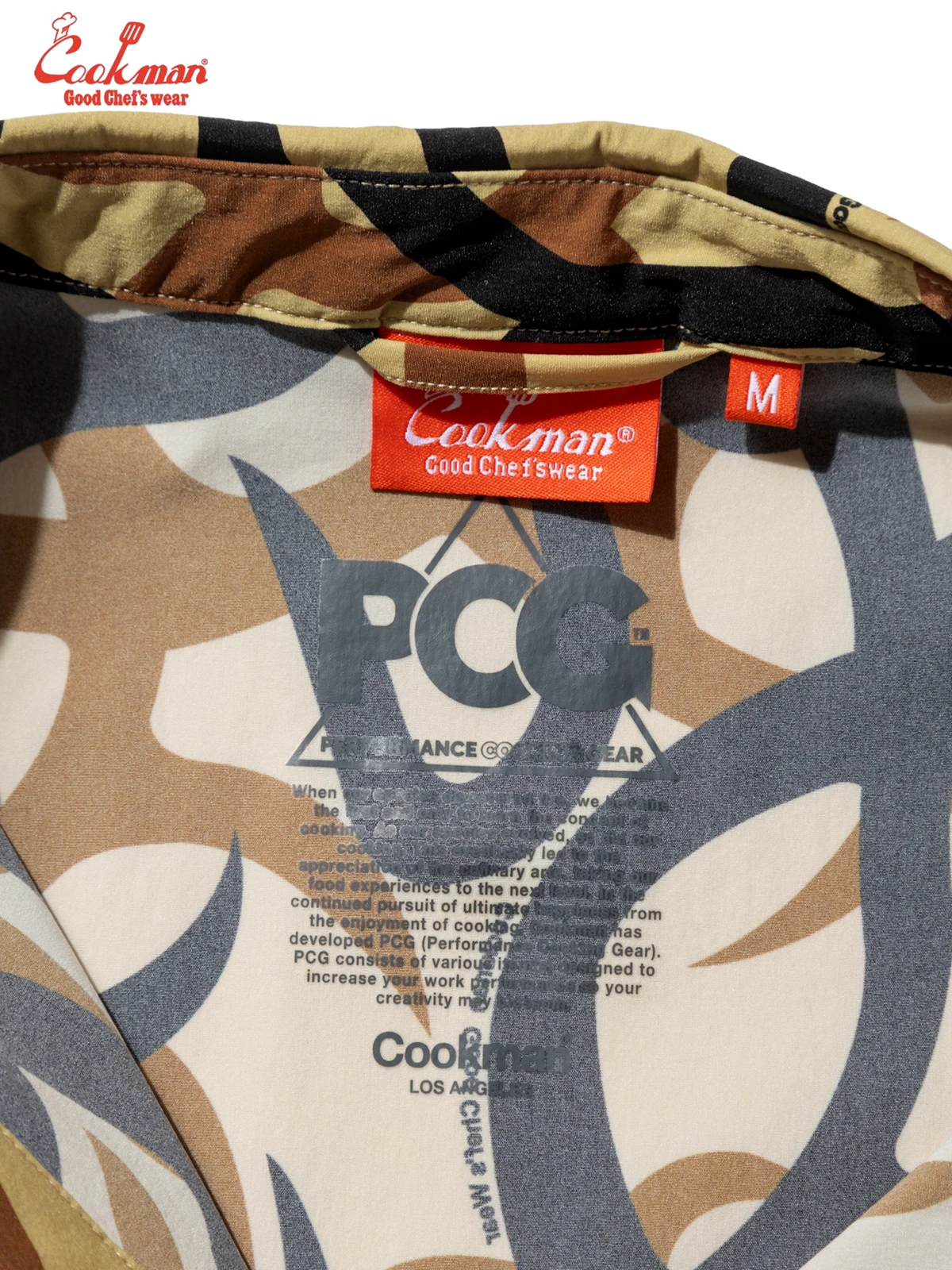 �������� Work Shirts Short Sleeve Light Tribal Camo Beige