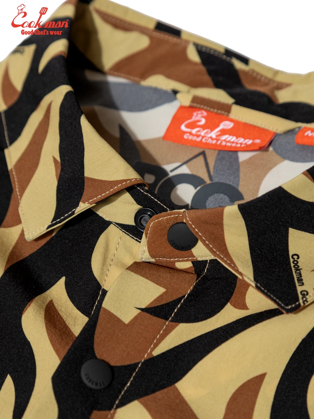 �������� Work Shirts Short Sleeve Light Tribal Camo Beige