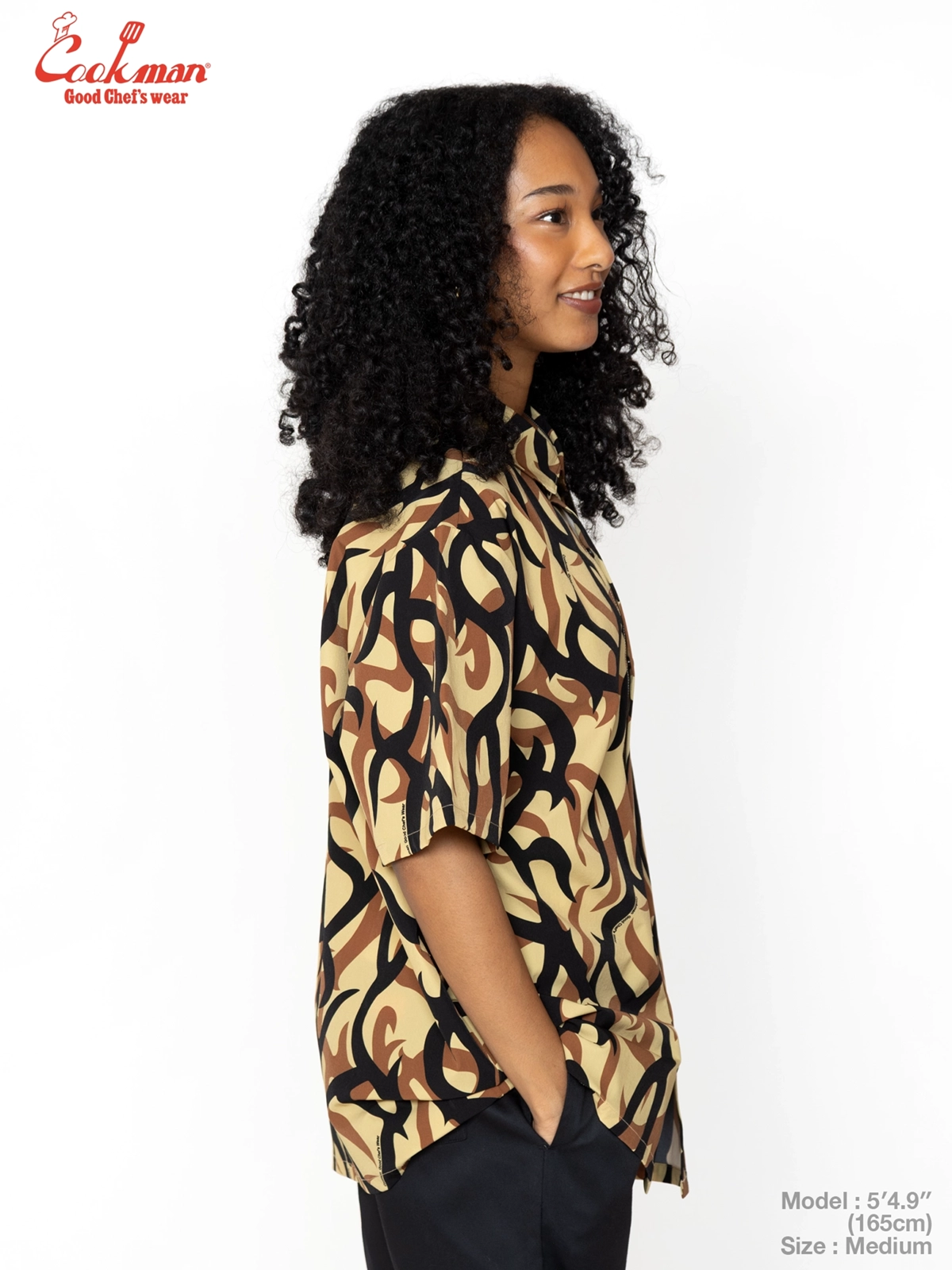 �������� Work Shirts Short Sleeve Light Tribal Camo Beige