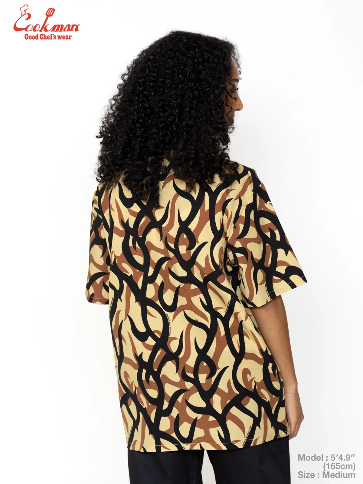 �������� Work Shirts Short Sleeve Light Tribal Camo Beige