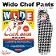 磻ɥեѥ Wide Chef Pants Chidori