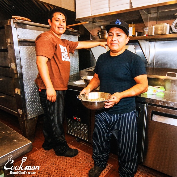 �����եѥ�� Chef Pants Semiwide Wabash Denim Black