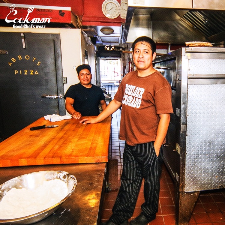 �����եѥ�� Chef Pants Semiwide Wabash Denim Black