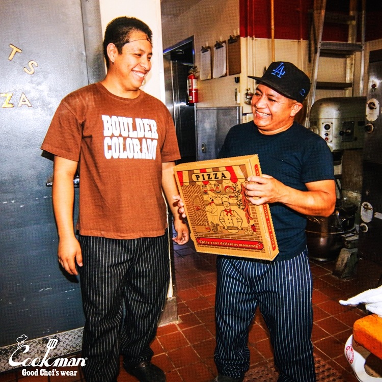 �����եѥ�� Chef Pants Semiwide Wabash Denim Black