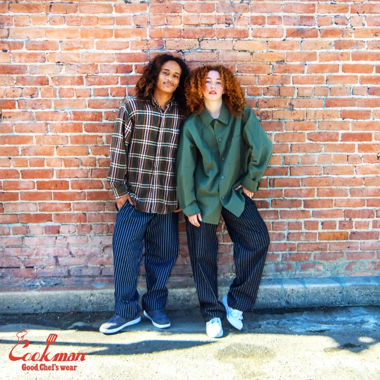 �����եѥ�� Chef Pants Semiwide Wabash Denim Black