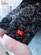 �����եѥ�� Chef Pants Short Light Paisley Black