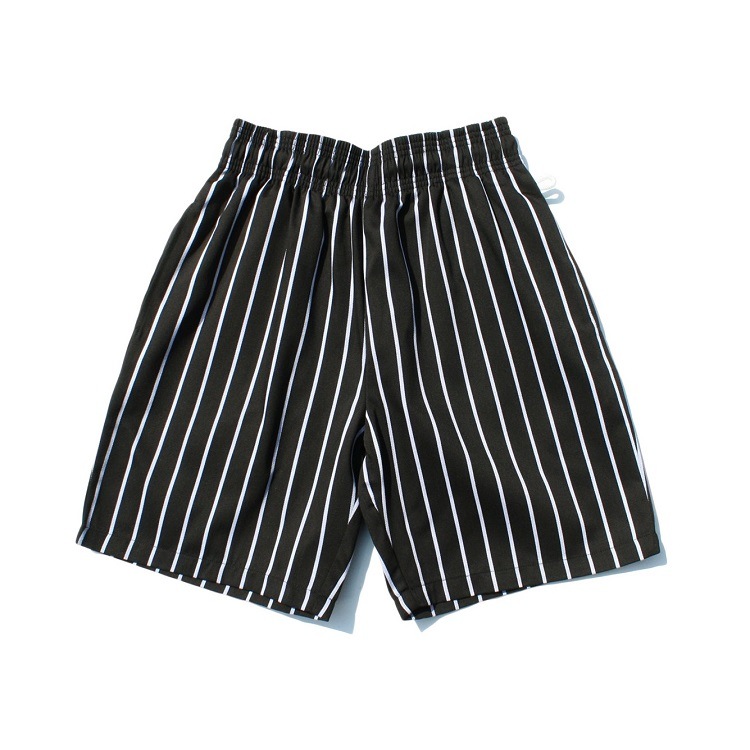 �����եѥ�� Chef Pants Short Stripe Black