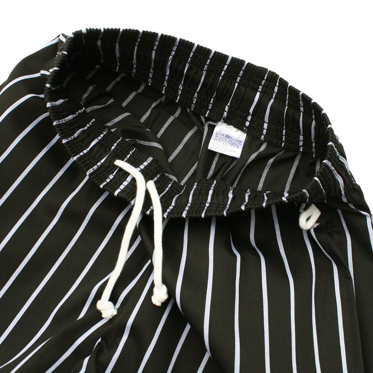 �����եѥ�� Chef Pants Short Stripe Black